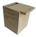 wooden slide lid